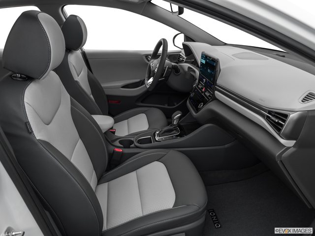 Intérieur avant tissu gris de la Hyundai Ioniq